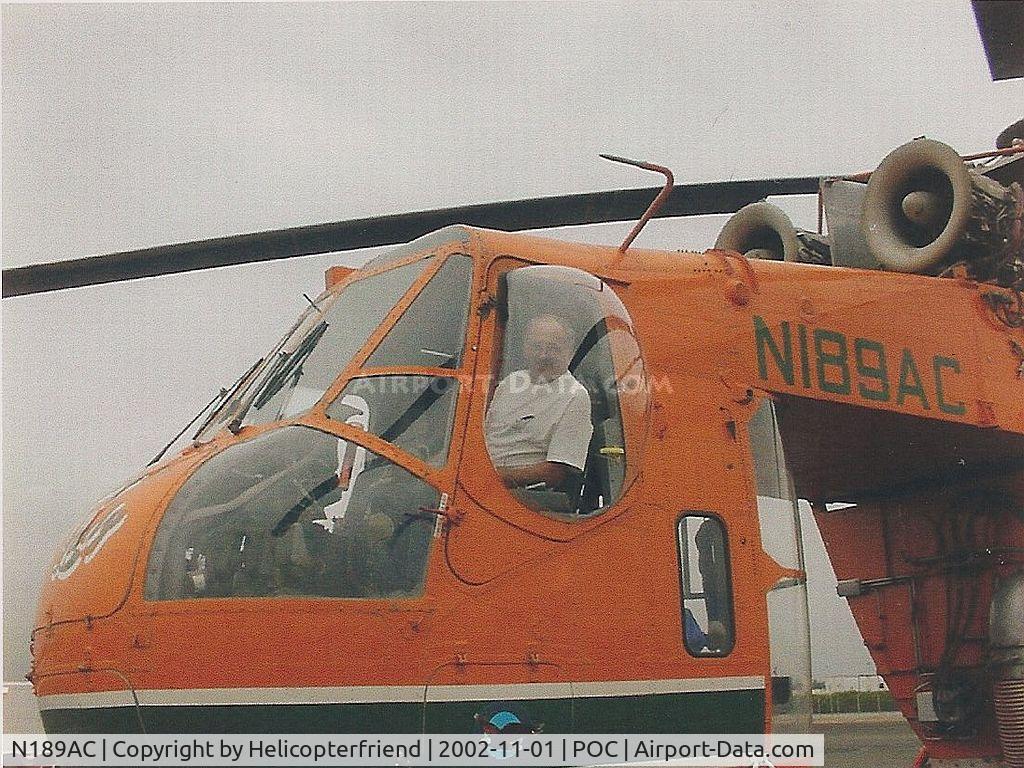 N189AC, 1997 Erickson S64E Skycrane C/N 641001, They actually allowed me to enter the cockpit