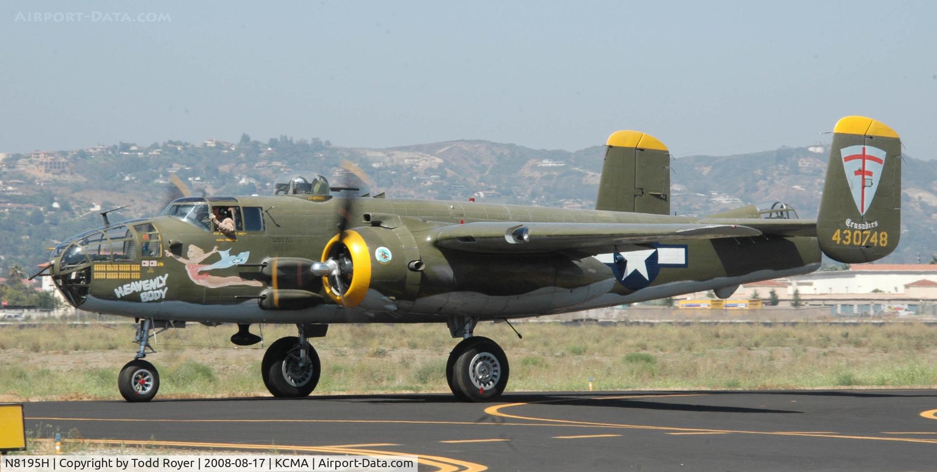 N8195H, 1944 North American TB-25N Mitchell C/N 108-34023 (44-30748), Camarillo Airshow 2008