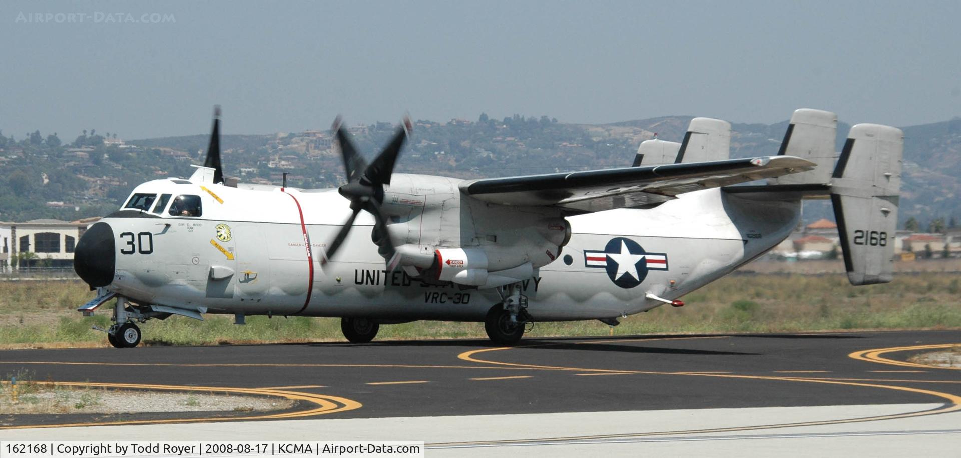 162168, Grumman C-2A Greyhound Greyhound C/N 48, Camarillo Airshow 2008