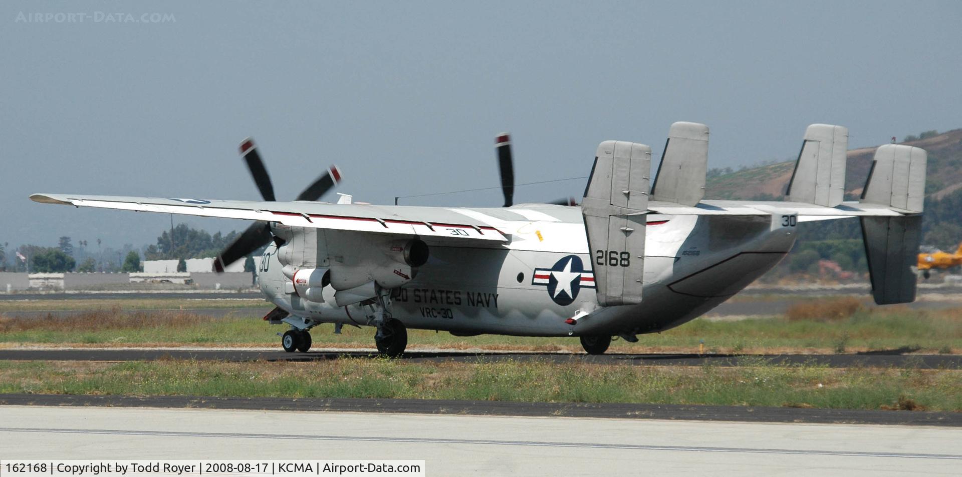 162168, Grumman C-2A Greyhound Greyhound C/N 48, Camarillo Airshow 2008