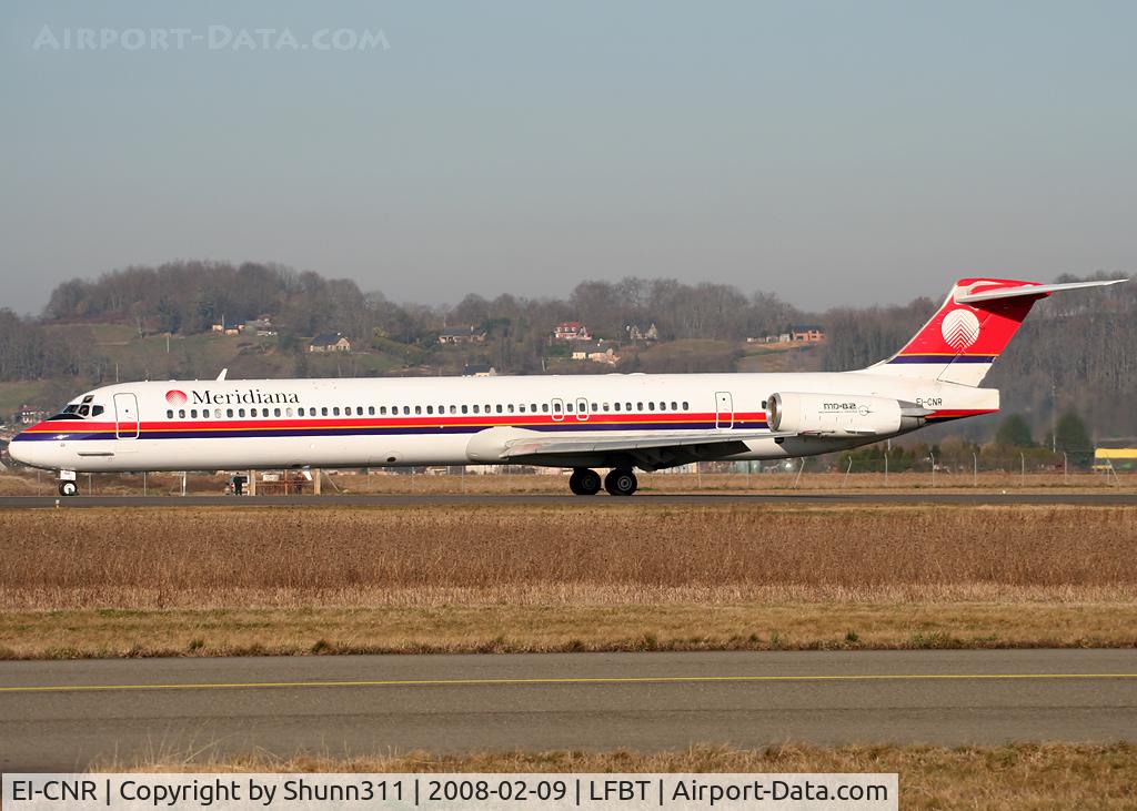 EI-CNR, 1992 McDonnell Douglas MD-83 (DC-9-83) C/N 53199, Arriving rwy 02