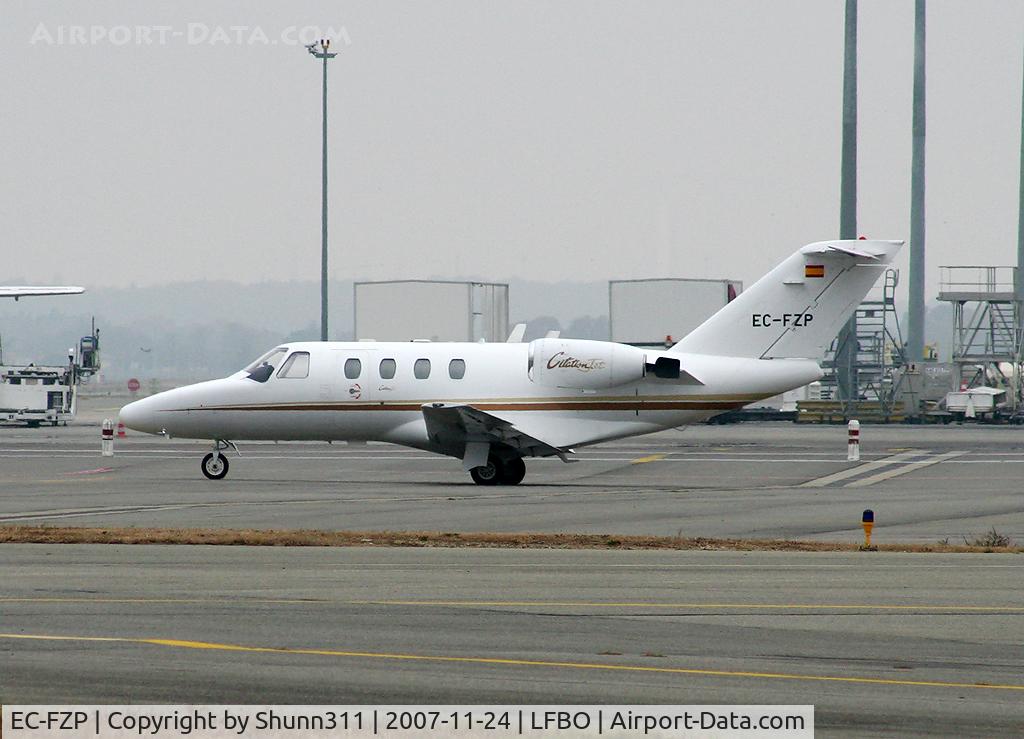 EC-FZP, 1994 Cessna 525 CitationJet CJ1 C/N 525-0065, Parked at the General Aviation area...