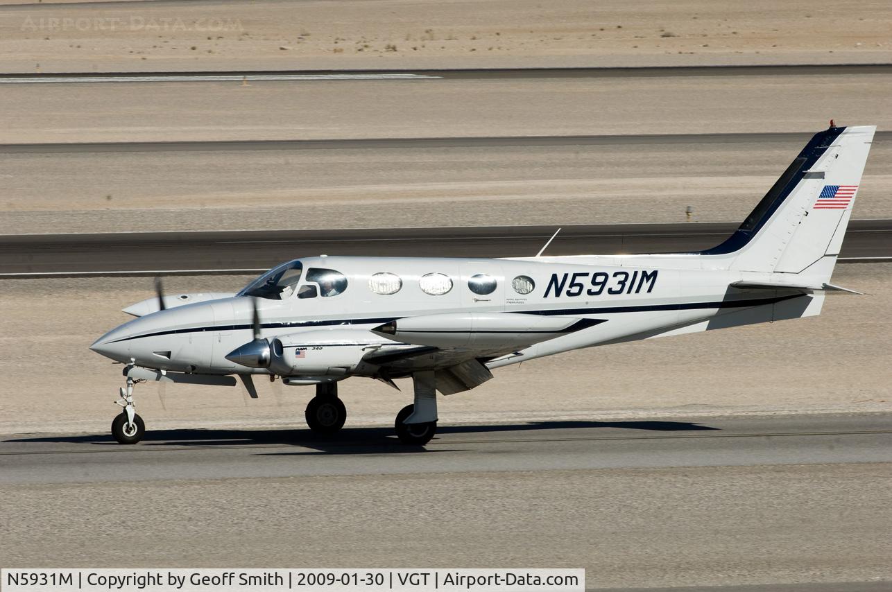 N5931M, 1972 Cessna 340A C/N 340-0071, 1972 Cessna 340