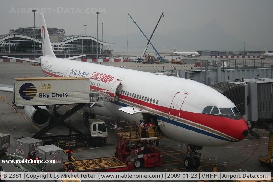 B-2381, 1996 Airbus A340-313X C/N 131, China Eastern Airlines flight MU706 to Shanghai