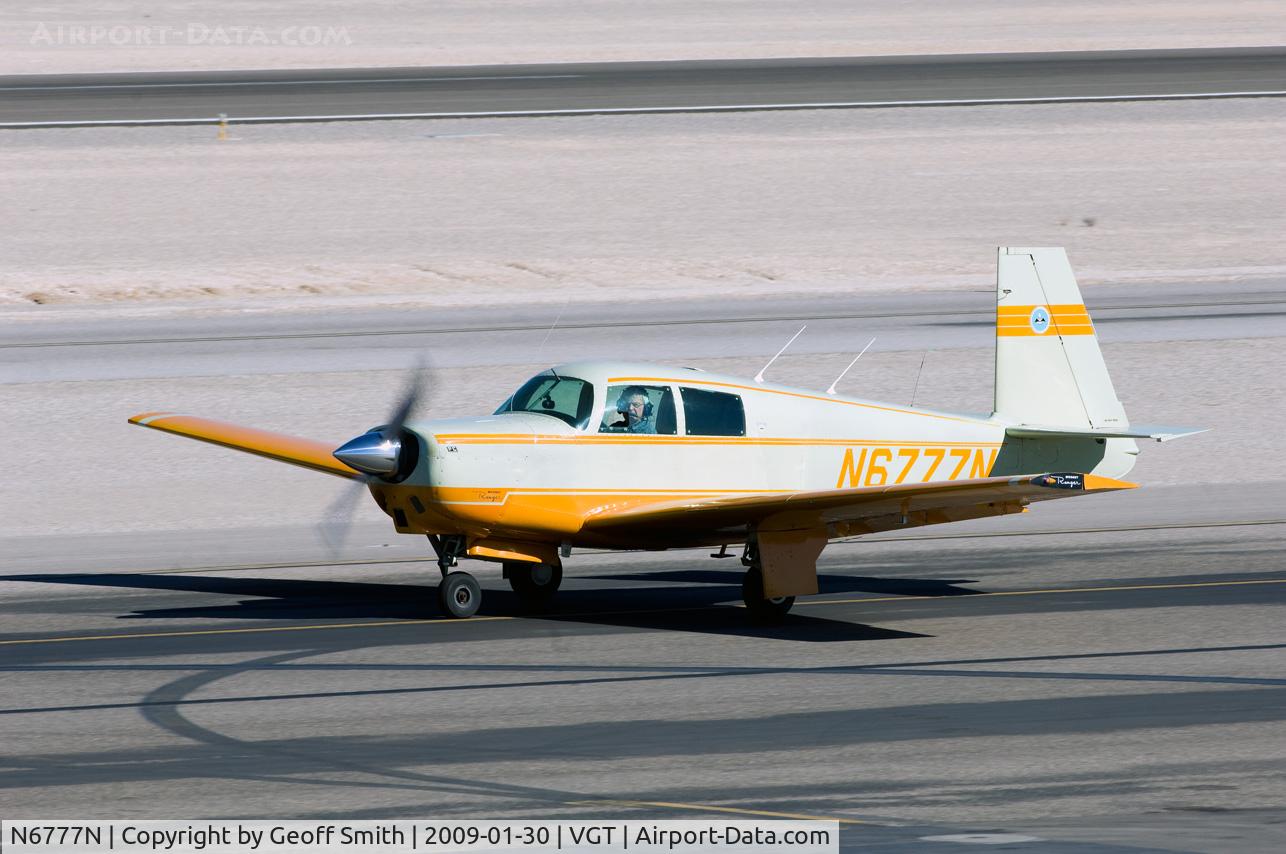N6777N, 1968 Mooney M20C Ranger C/N 680086, 1968 Mooney M20C
