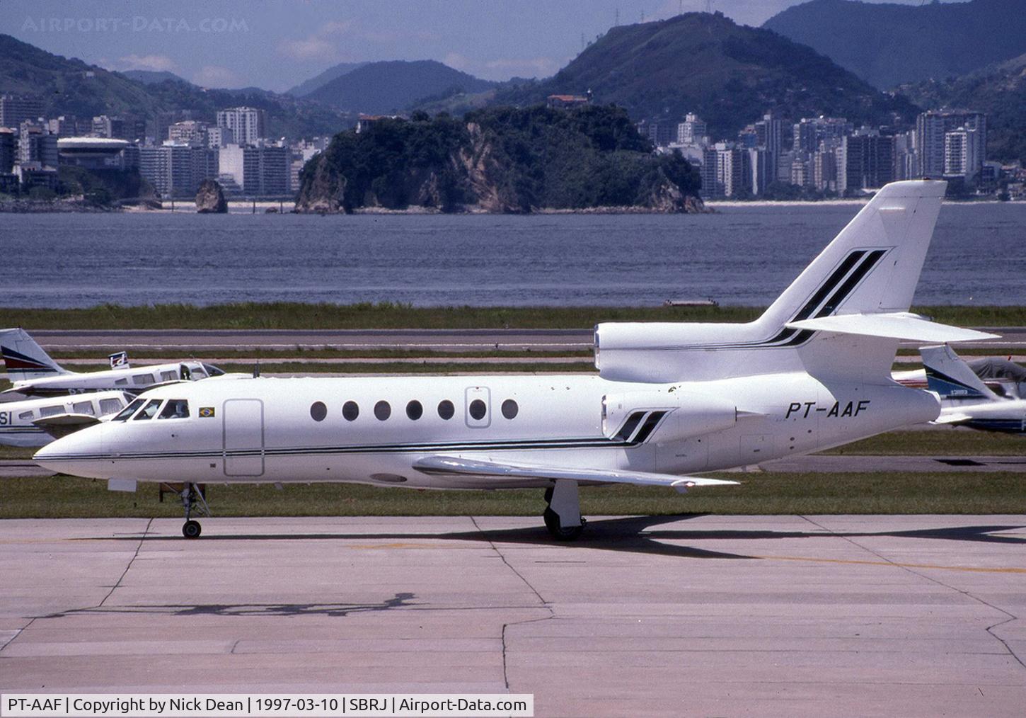 PT-AAF, Dassault Falcon 50 C/N 234, SBRJ