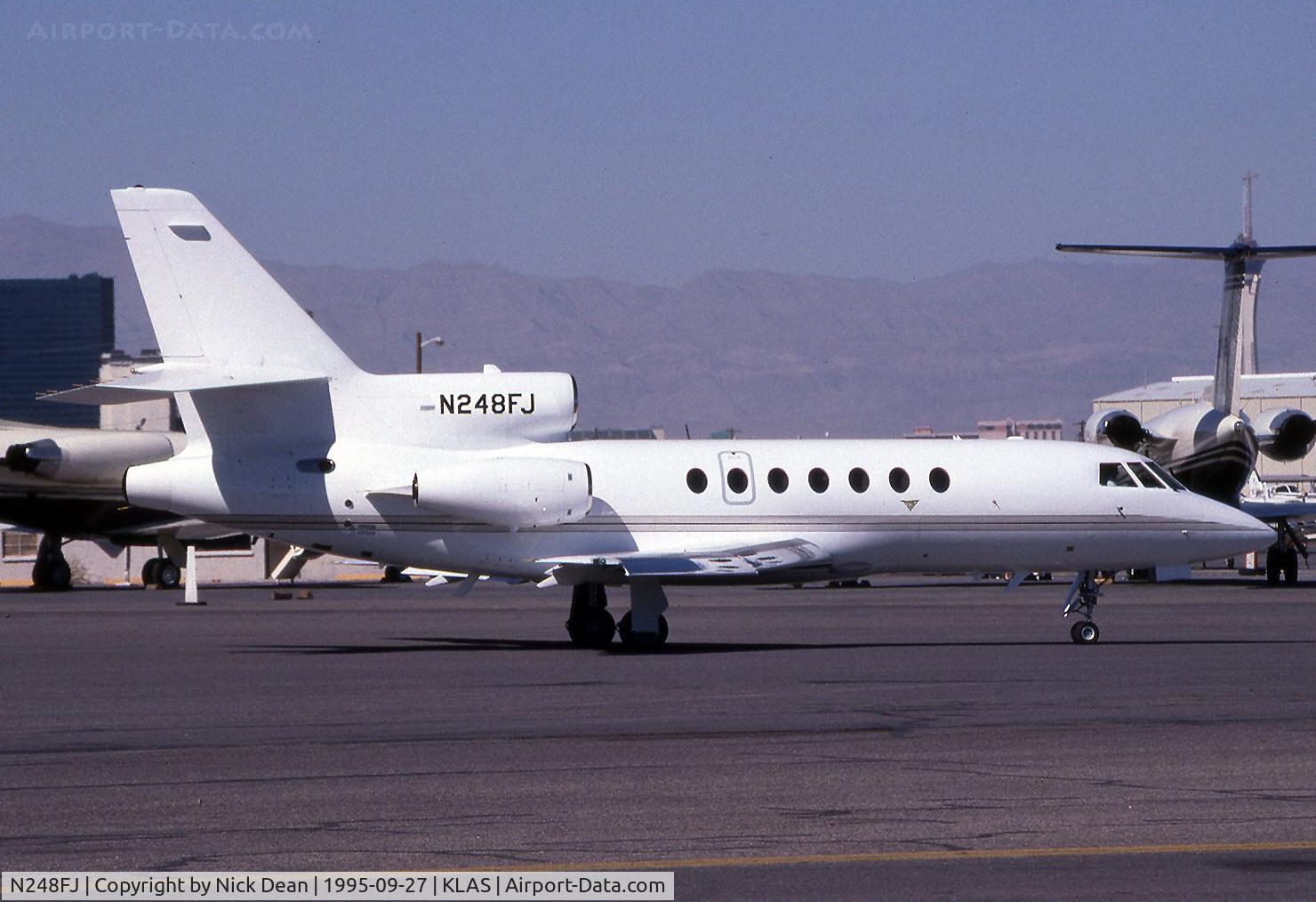 N248FJ, Dassault Falcon 50 C/N 249, KLAS