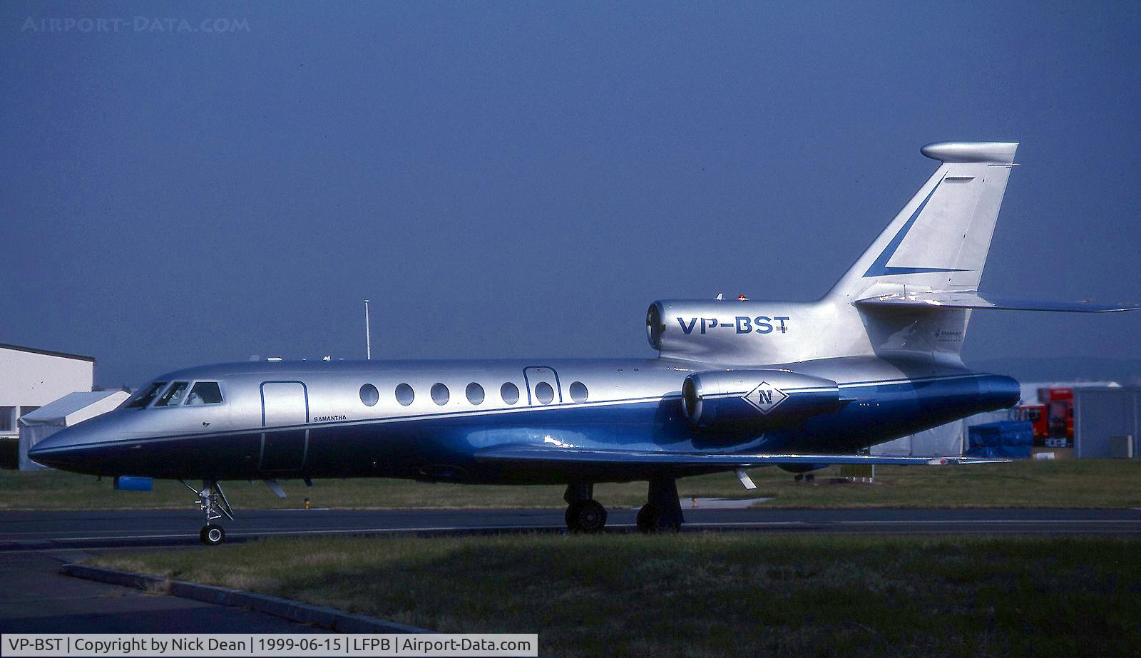 VP-BST, 1997 Dassault Falcon 50EX C/N 258, LFPB