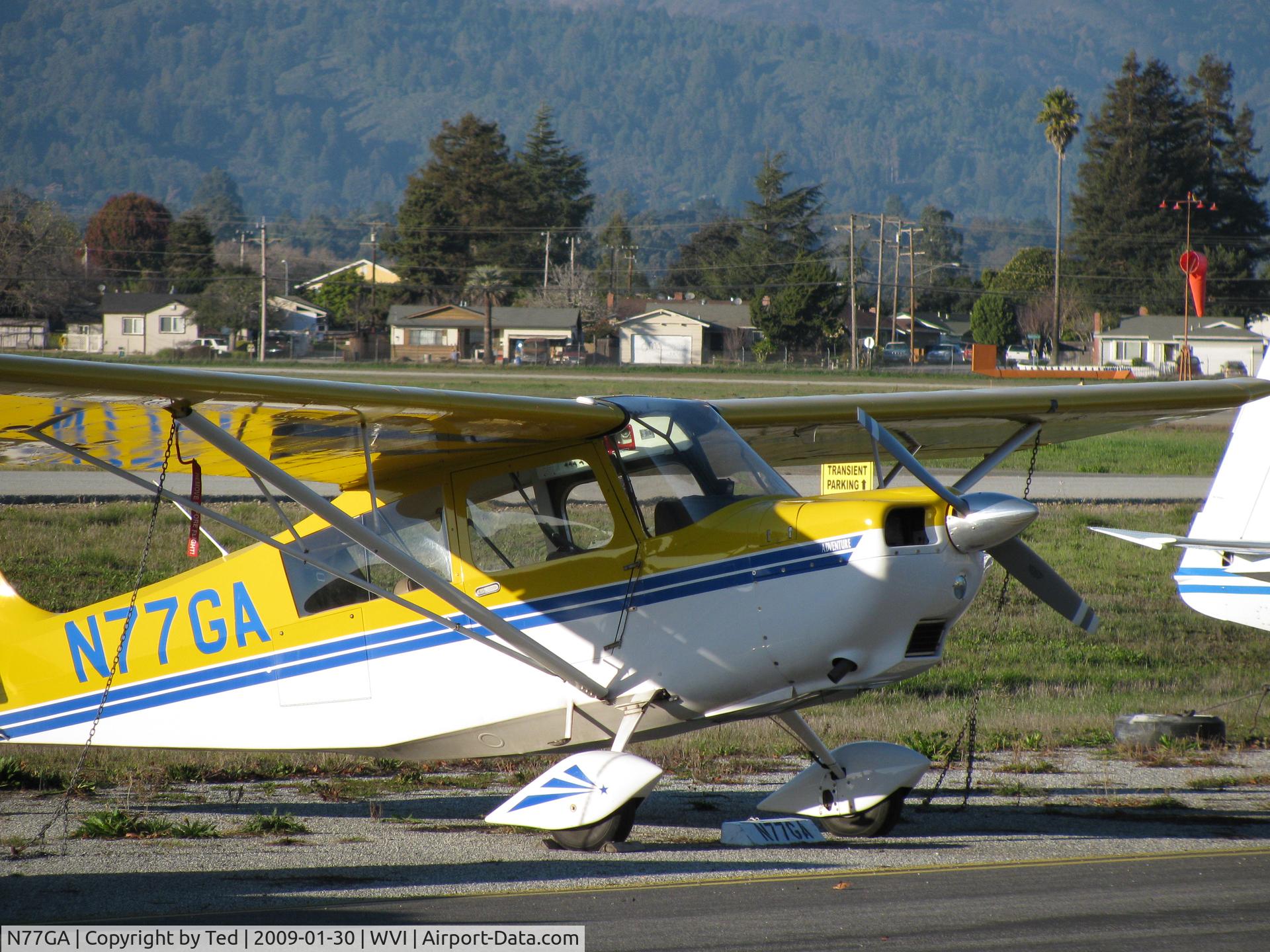 N77GA, 2003 American Champion 7GCAA Citabria C/N 471-2003, N77GA at WVI