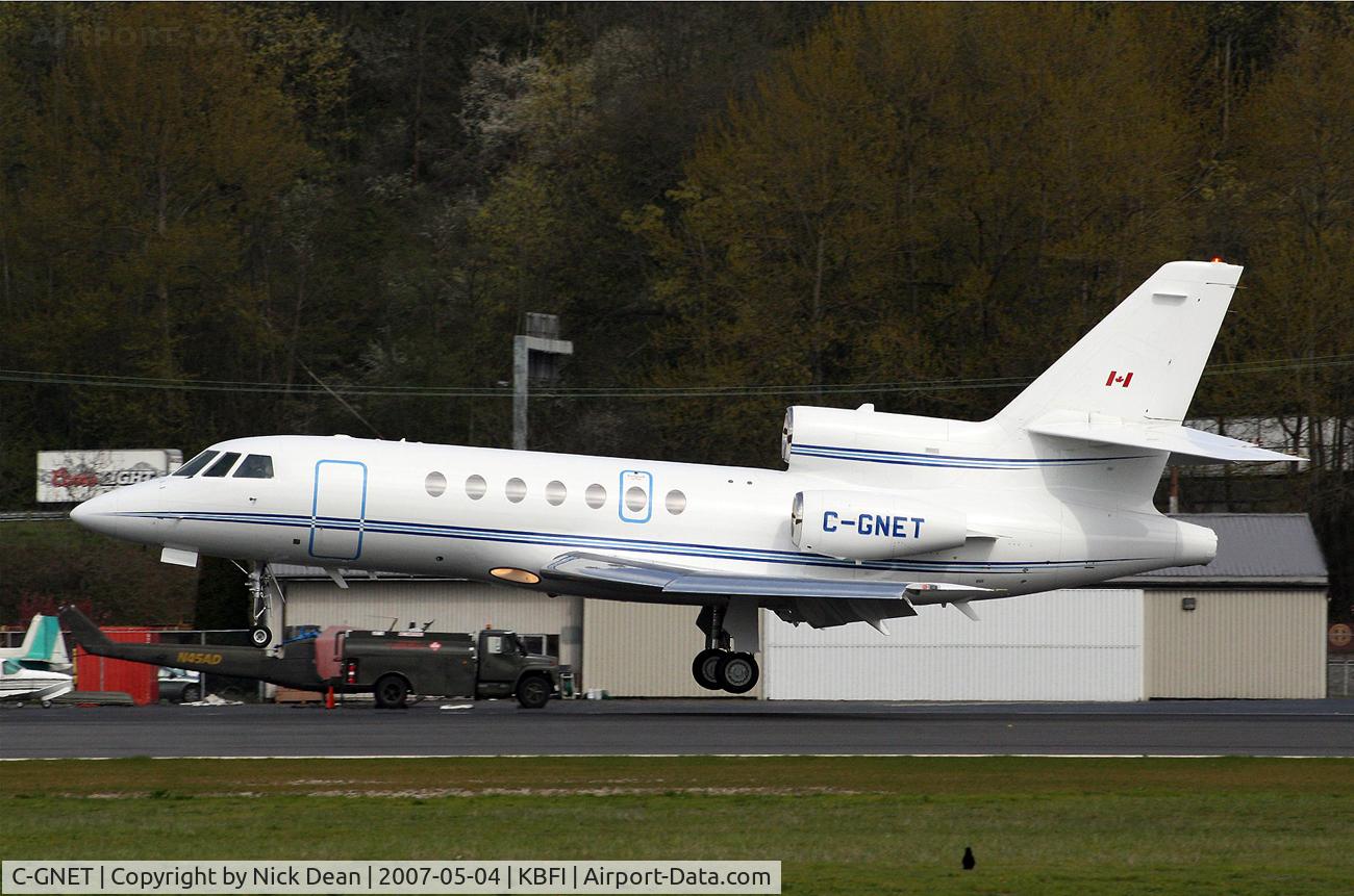 C-GNET, 1999 Dassault Falcon 50EX C/N 281, KBFI