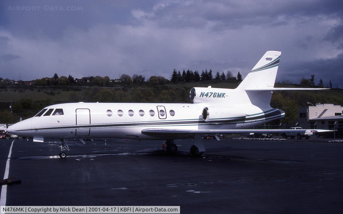 N476MK, 2000 Dassault Falcon 50EX C/N 301, KBFI Merck Pharmaceuticals