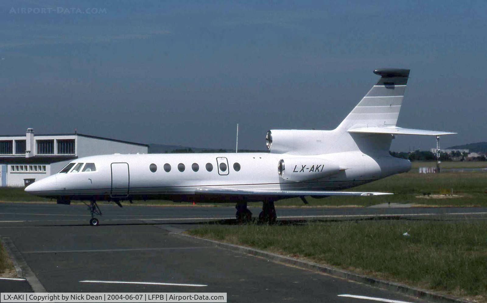 LX-AKI, 2001 Dassault Falcon 50EX C/N 306, LFPB