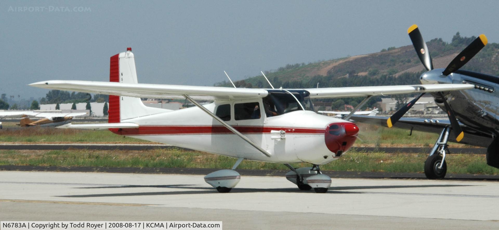 N6783A, 1956 Cessna 172 C/N 28883, Camarillo Airshow 2008