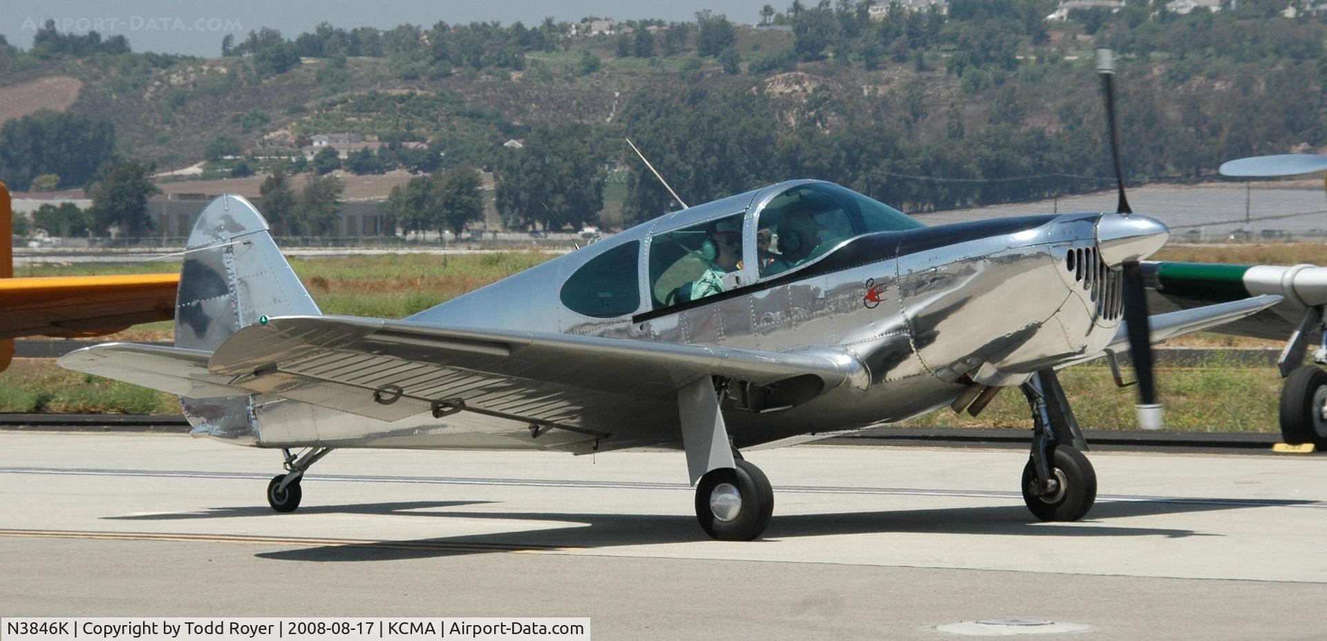 N3846K, 1948 Temco GC-1B Swift C/N 3546, Camarillo Airshow 2008