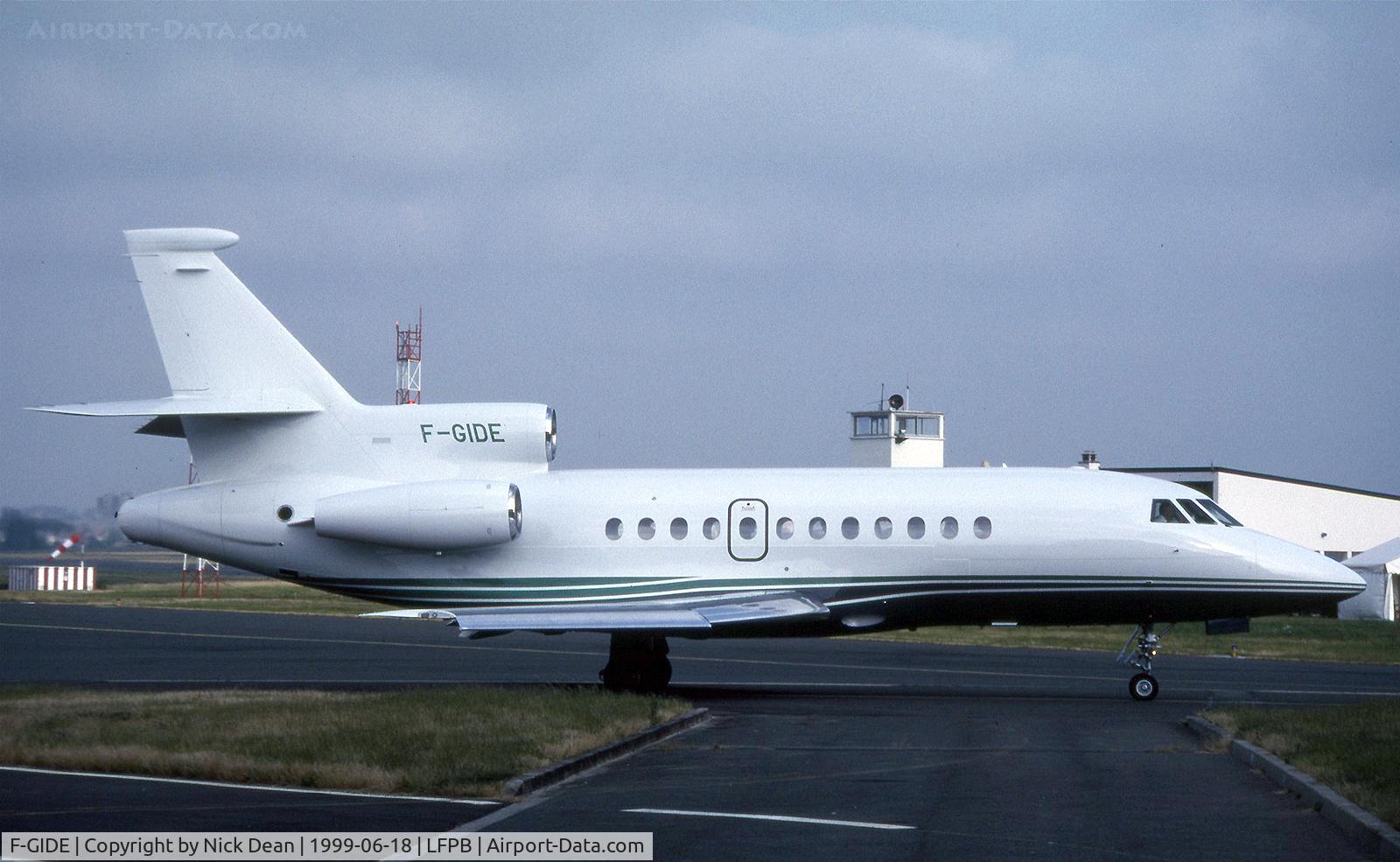 F-GIDE, 1984 Dassault Falcon 900 C/N 001, LFPB Le Bourget