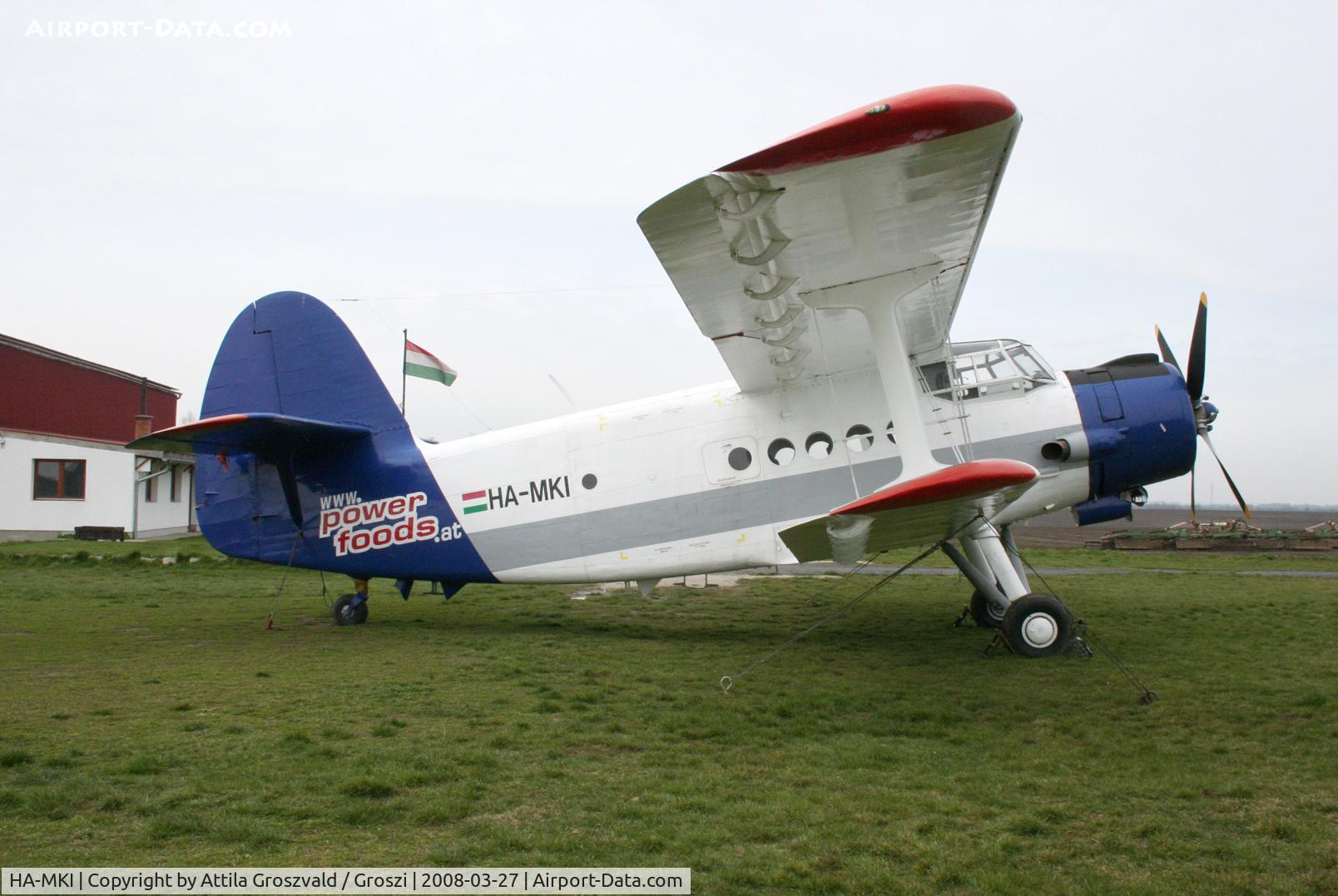HA-MKI, 1973 Antonov An-2 C/N 1G153-36, Gyorszentiván-Bony Airport, Hungary