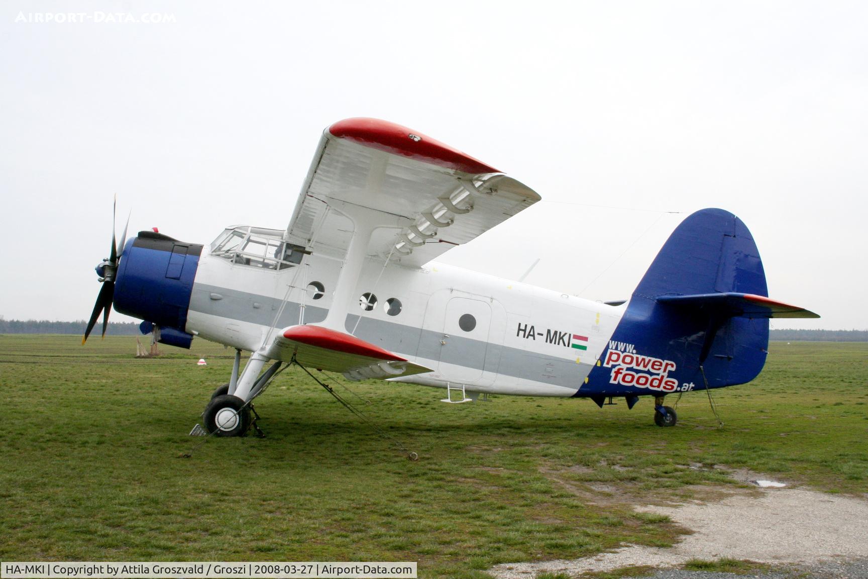 HA-MKI, 1973 Antonov An-2 C/N 1G153-36, Gyorszentiván-Bony Airport, Hungary