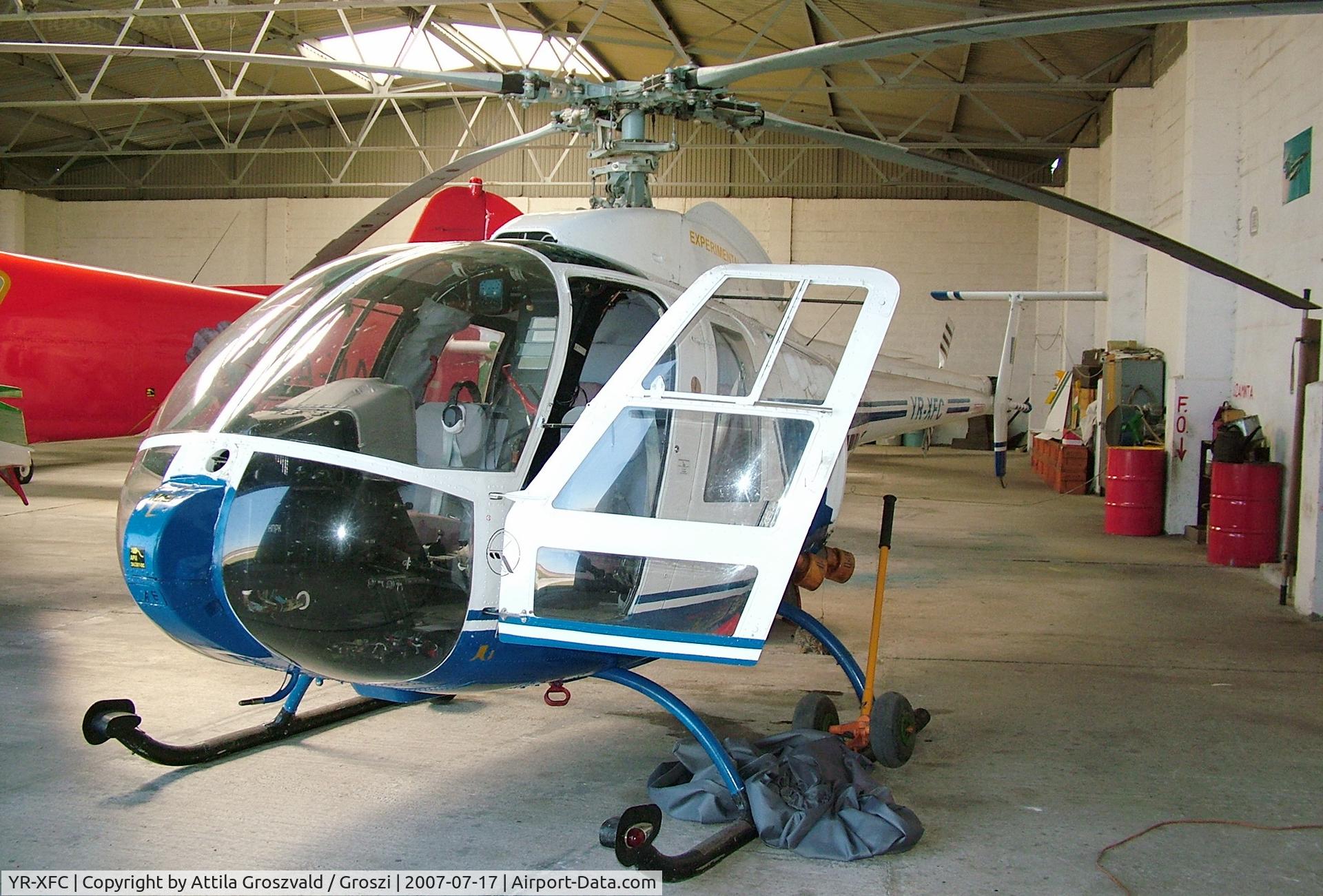 YR-XFC, Mil Mi-34S C/N 9783001501005, Gyorszentiván-Bony Airport, Hungary. 2008-07-12 Air accident by Magyarkimle Donau river in Hungary.