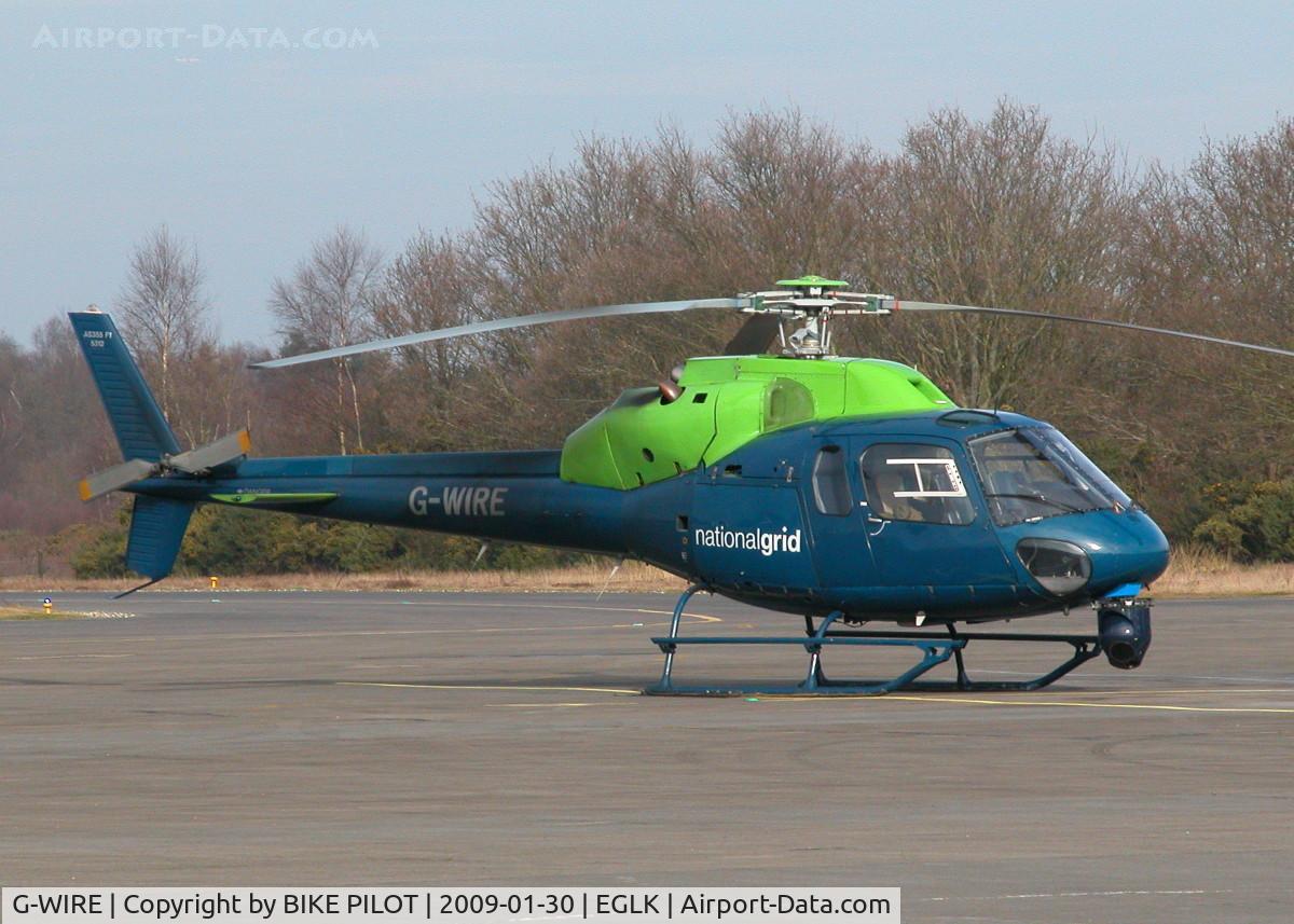 G-WIRE, 1984 Aérospatiale AS-355F-1 Ecureuil 2 C/N 5312, USED FOR POWER LINE SURVEYING