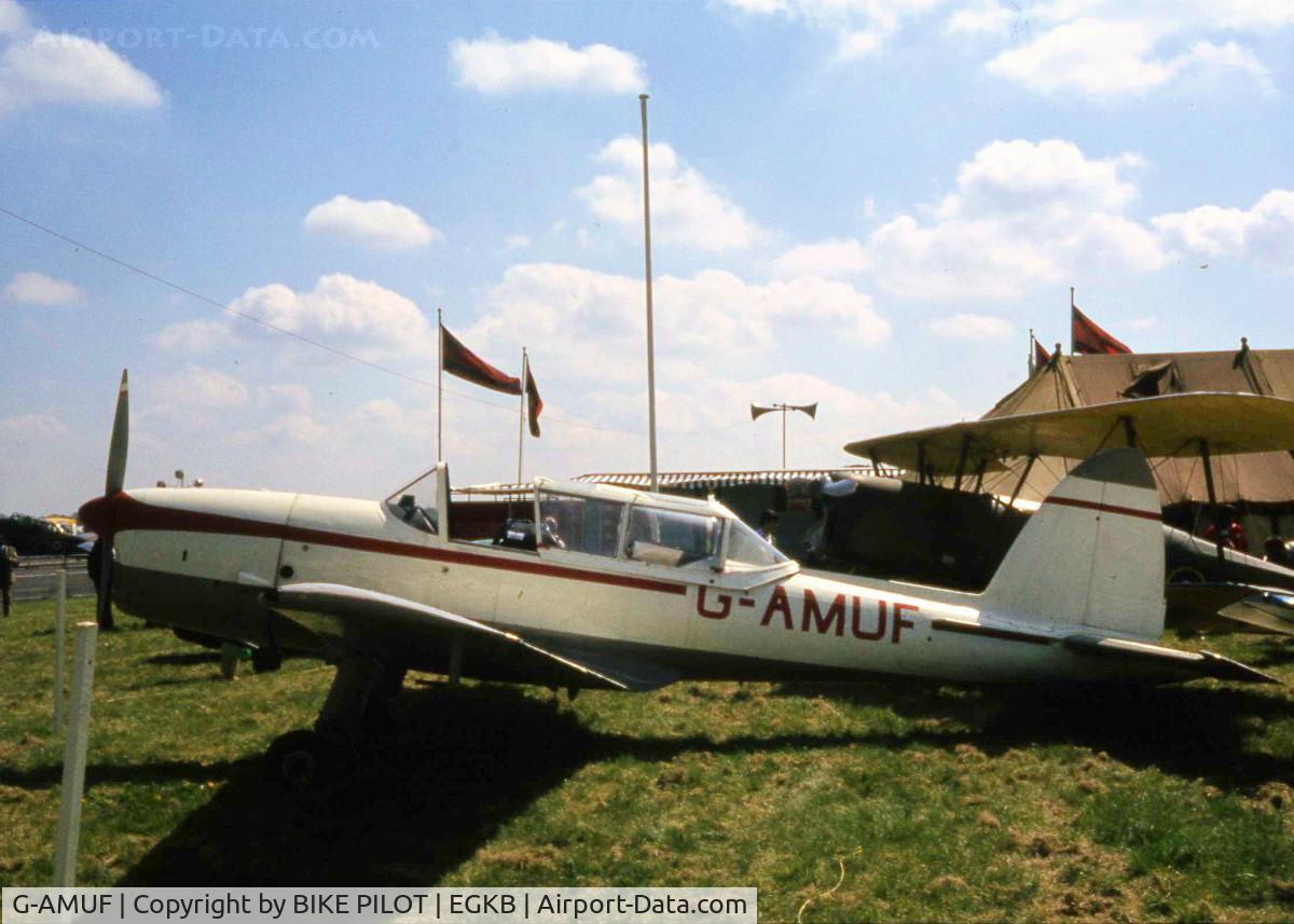 G-AMUF, 1952 De Havilland DHC-1 Chipmunk 21 C/N C1/0832, TAKEN AT A BIGGIN HILL AIRSHOW IN THE 80'S