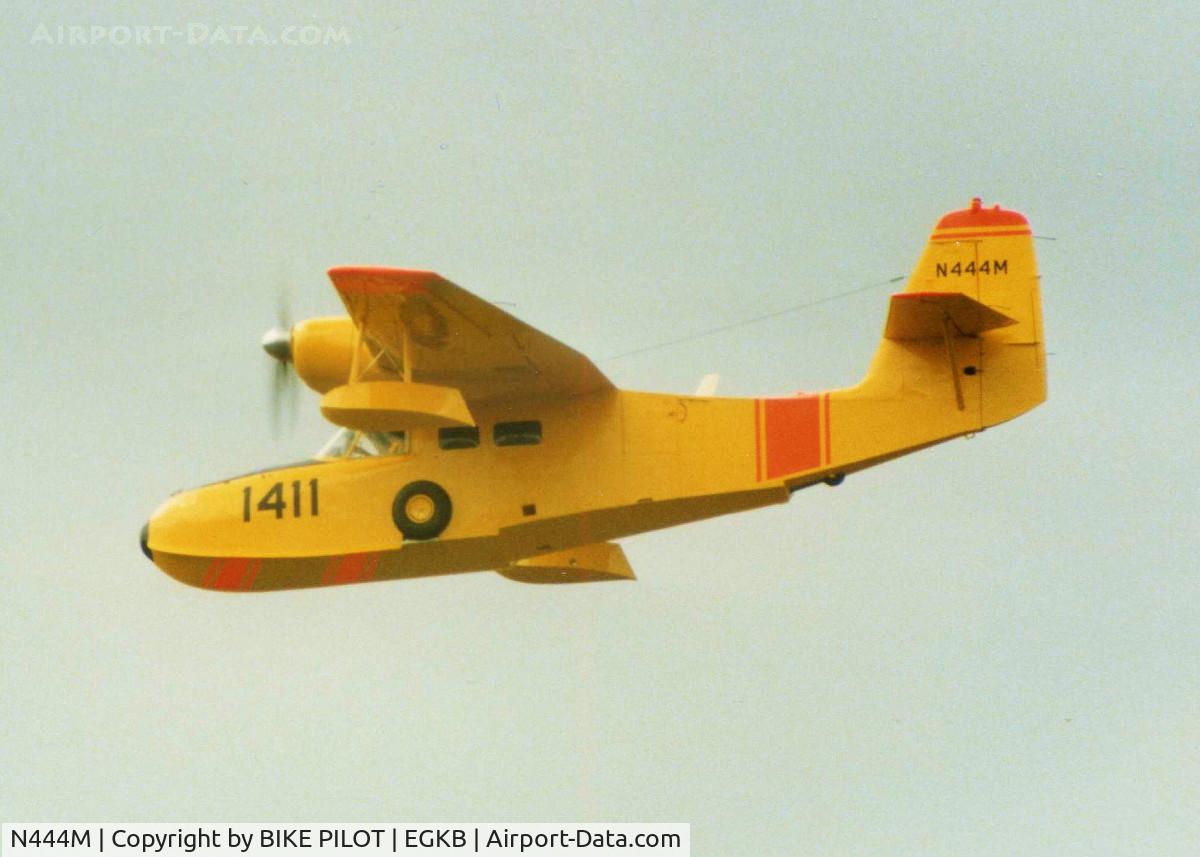 N444M, Grumman G-44A Widgeon C/N 1411, BIGGIN HILL AIRSHOW 1986. THIS WAS THE ONLY TIME I SAW THIS AIRCRAFT