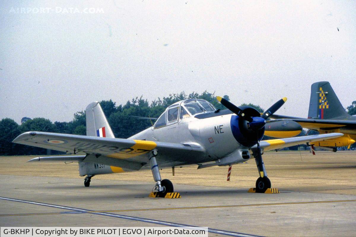 G-BKHP, 1954 Percival P-56 Provost T.1 C/N PAC/56/226, TAKEN AT ODIHAM FAMILIES DAY 1983