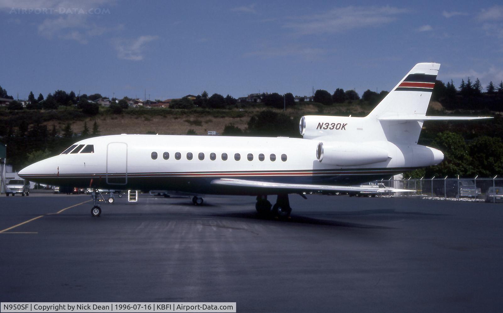 N950SF, 1988 Dassault-Breguet Falcon 900 C/N 50, Ford Motor Co's N330K now carried by a 2000 the 900 is currently registered N950SF as posted