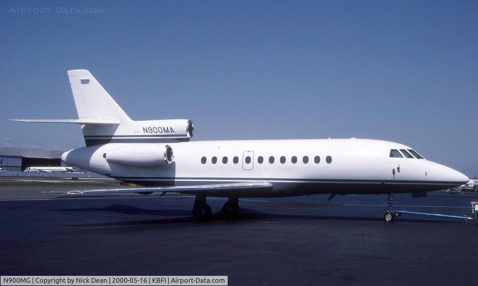 N900MG, 1988 Dassault-Breguet Falcon (Mystere) 900 C/N 67, Seen here as N900MA this airframe is currently registered N900MG as posted