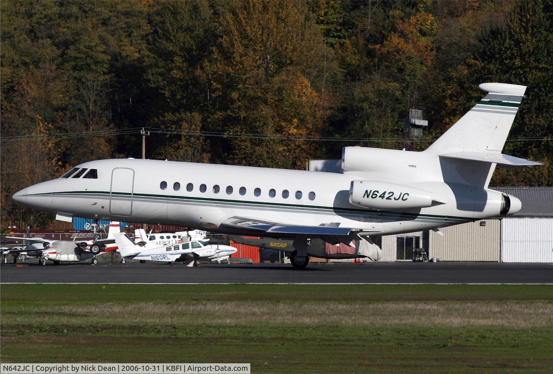 N642JC, 1989 Dassault Falcon 900 C/N 71, KBFI