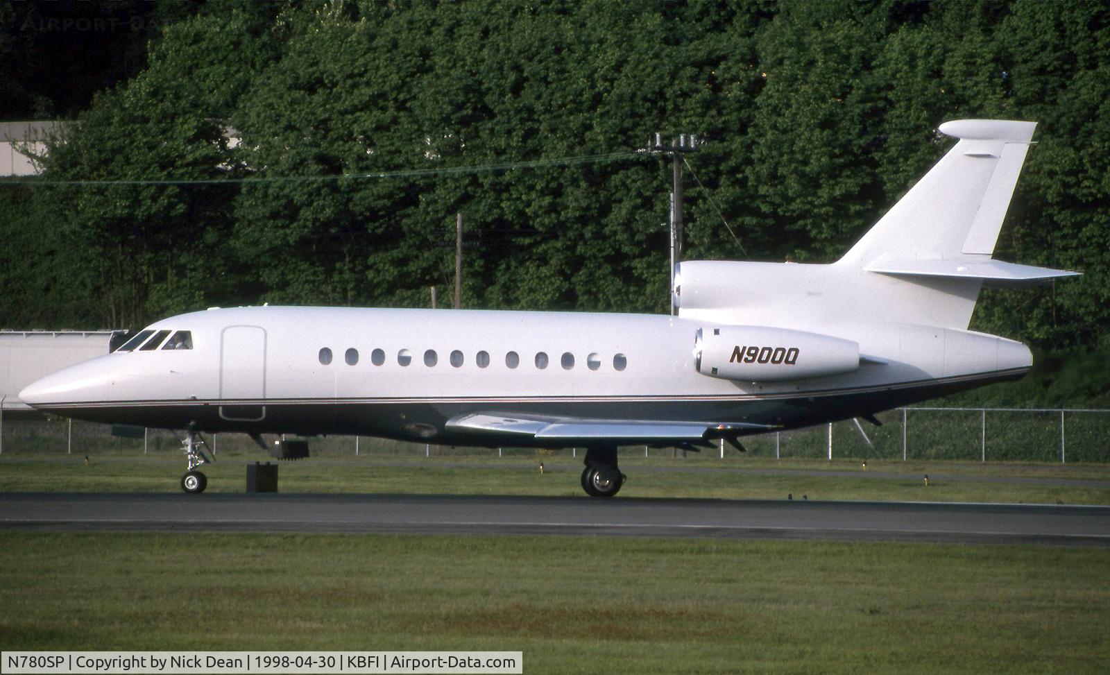N780SP, 1991 Dassault Falcon 900 C/N 93, Seen here as N900Q this airframe is currently registered N780SP as posted