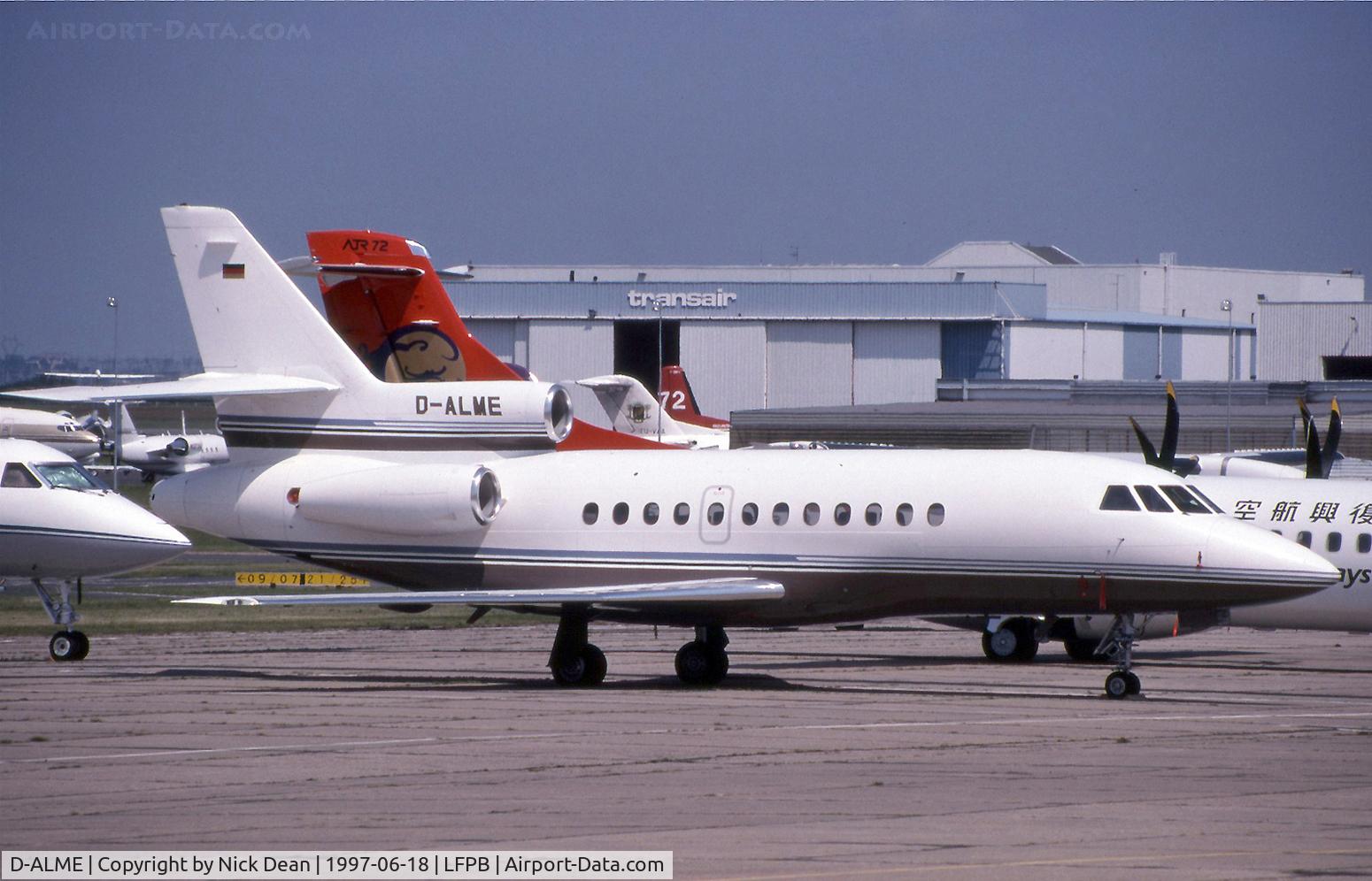 D-ALME, 1991 Dassault Falcon 900 C/N 101, Paris Le Bourget