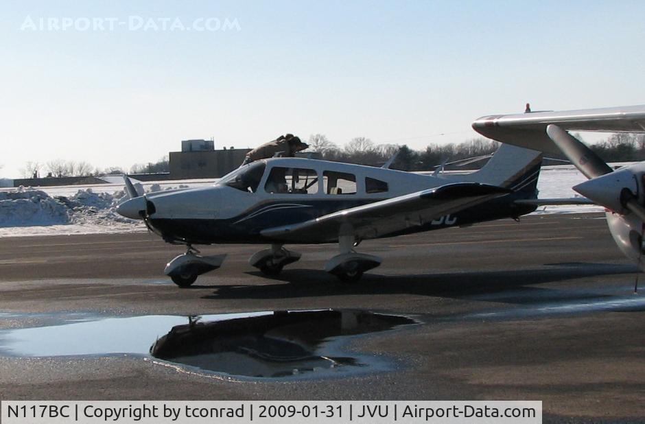 N117BC, 1977 Piper PA-28-181 C/N 28-7790565, at Queen City