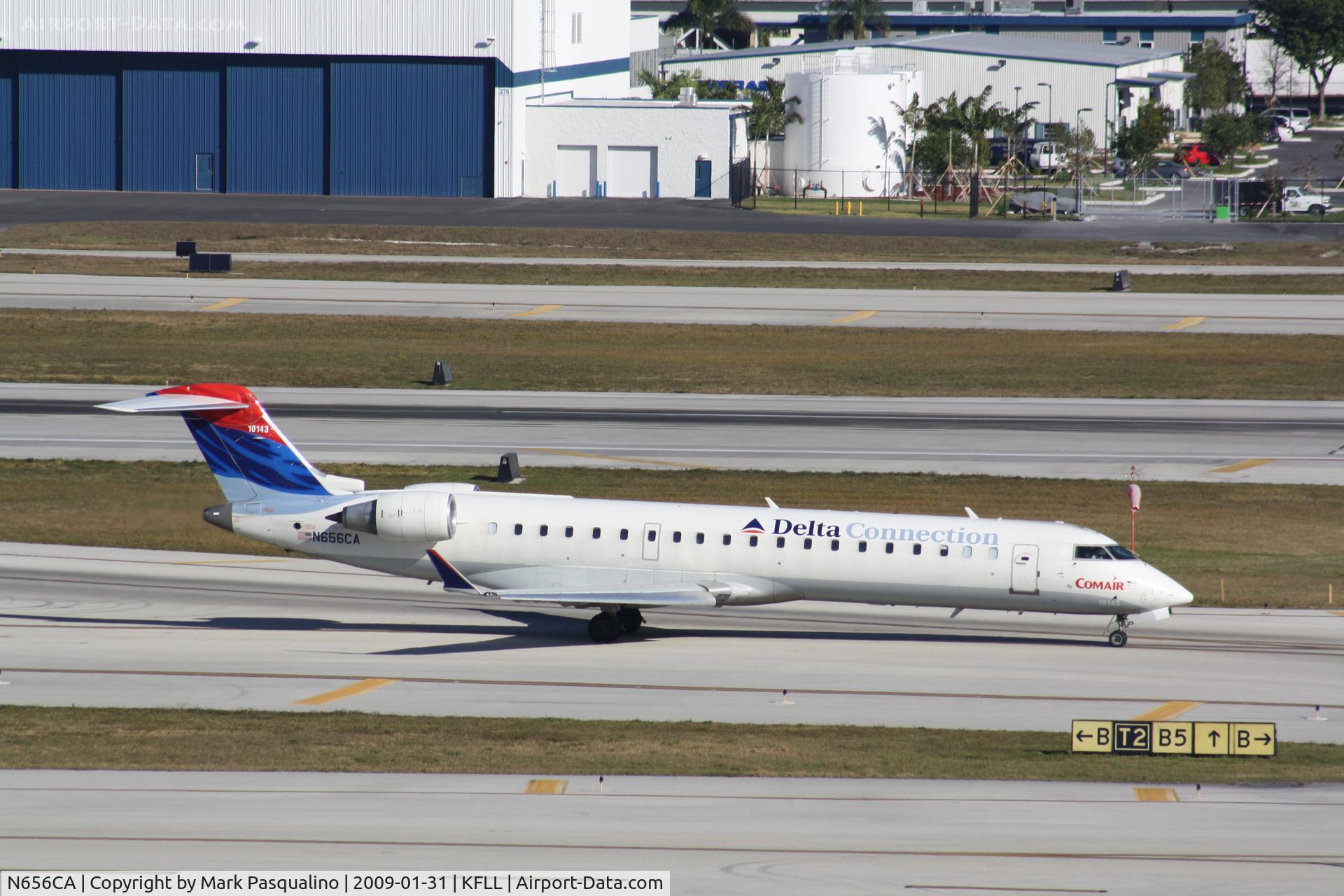 N656CA, 2004 Bombardier CRJ-700 (CL-600-2C10) Regional Jet C/N 10143, CL-600-2C10