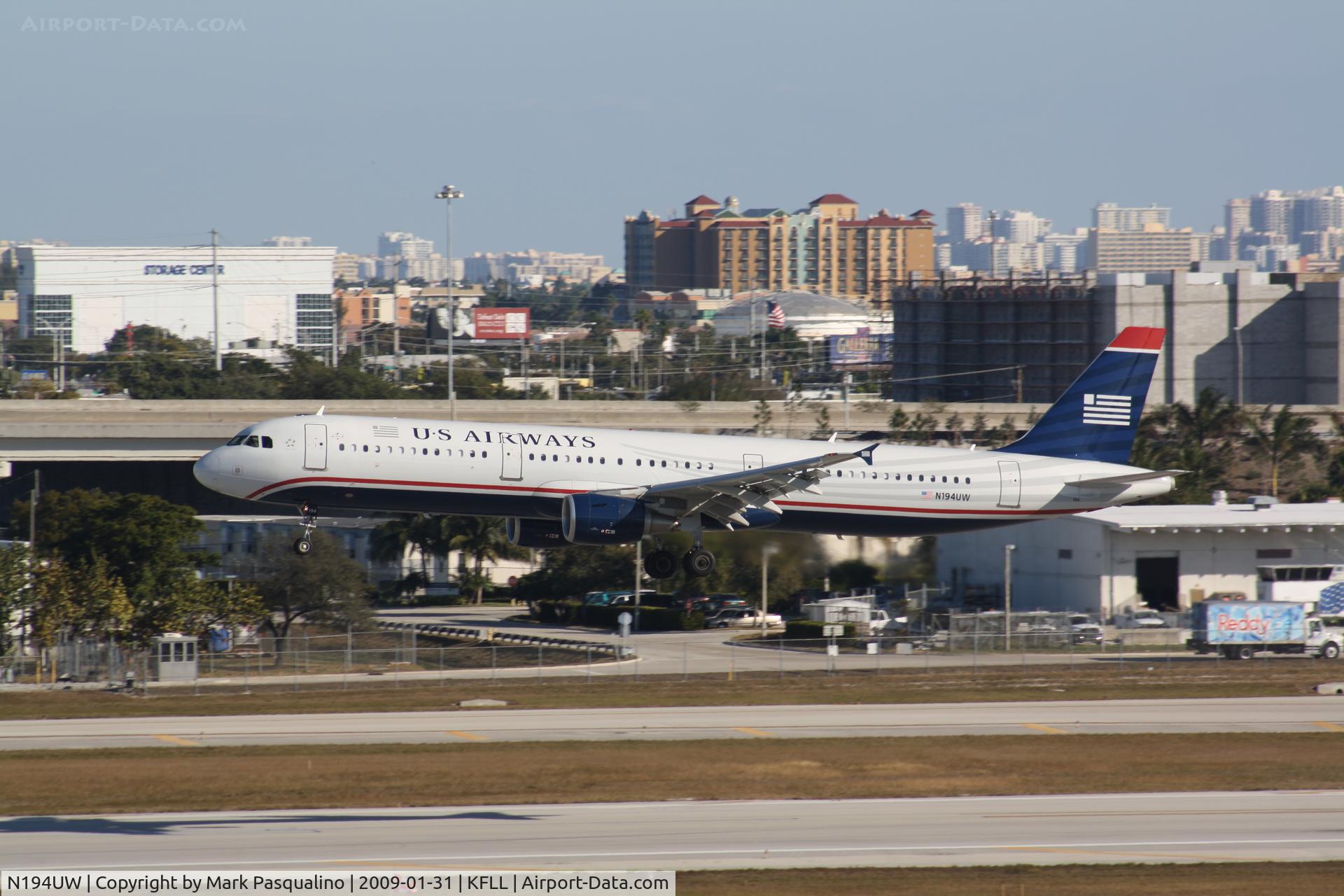 N194UW, 2008 Airbus A321-211 C/N 3629, Airbus A321-200