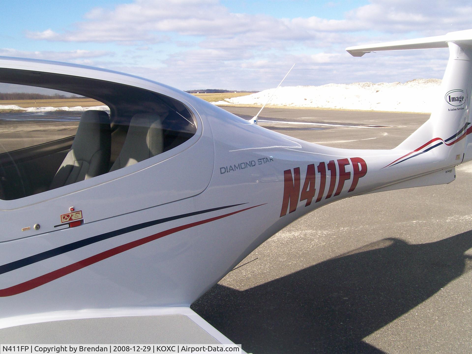 N411FP, 2006 Diamond DA-40F Diamond Star C/N 40.FC011, On the ground at KOXC