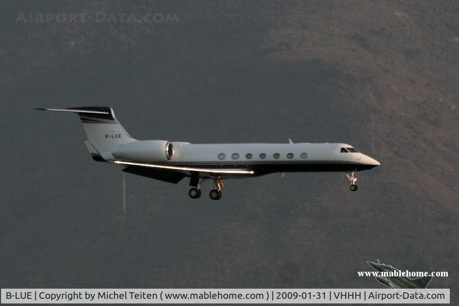 B-LUE, 2007 Gulfstream Aerospace GV-SP (G550) C/N 5147, From Hong Kong Civil Aviation Department