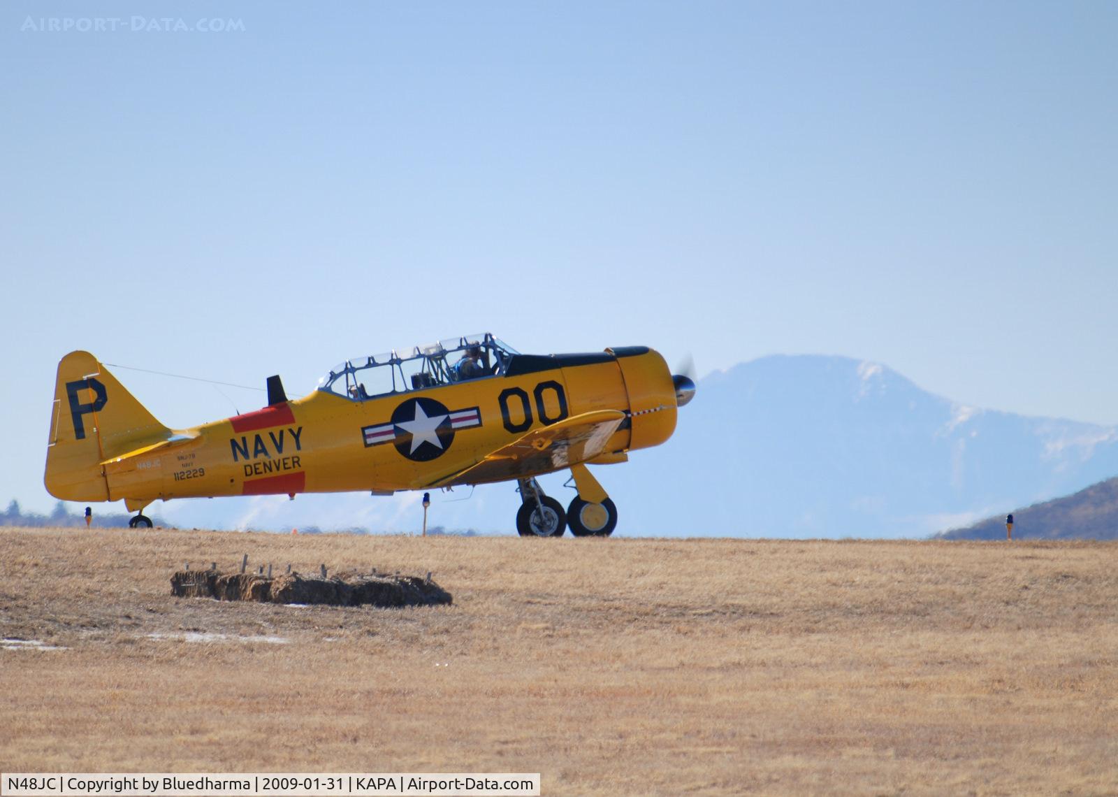 N48JC, North American AT-6G Texan Texan C/N 121-43192, Position and Hold for 17L.