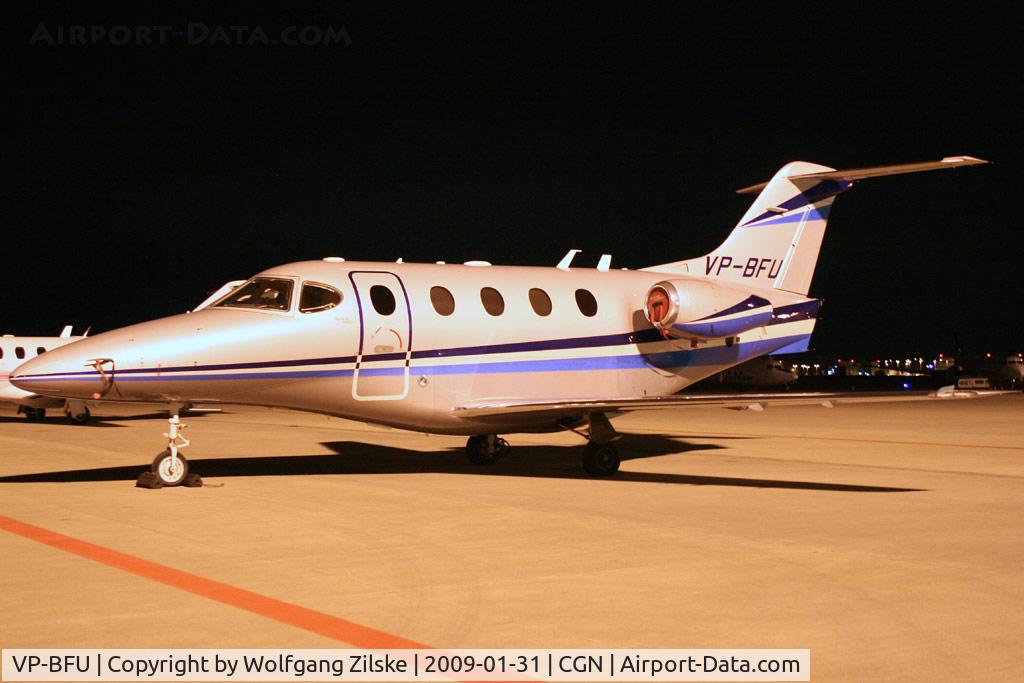 VP-BFU, 2007 Hawker Beechcraft 390 Premier 1A C/N RB-220, visitor