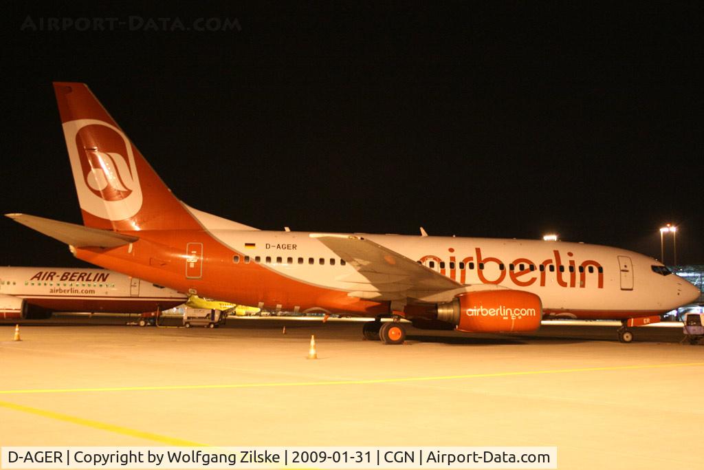 D-AGER, 1998 Boeing 737-75B C/N 28107, visitor