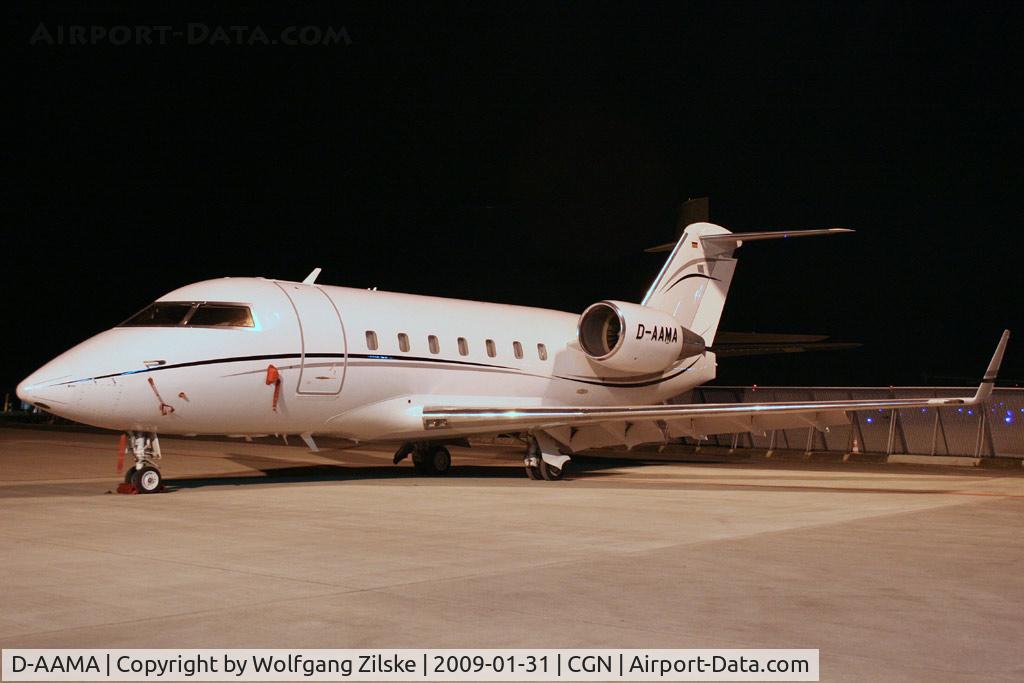 D-AAMA, 1988 Canadair Challenger 601-3A (CL-600-2B16) C/N 5023, visitor