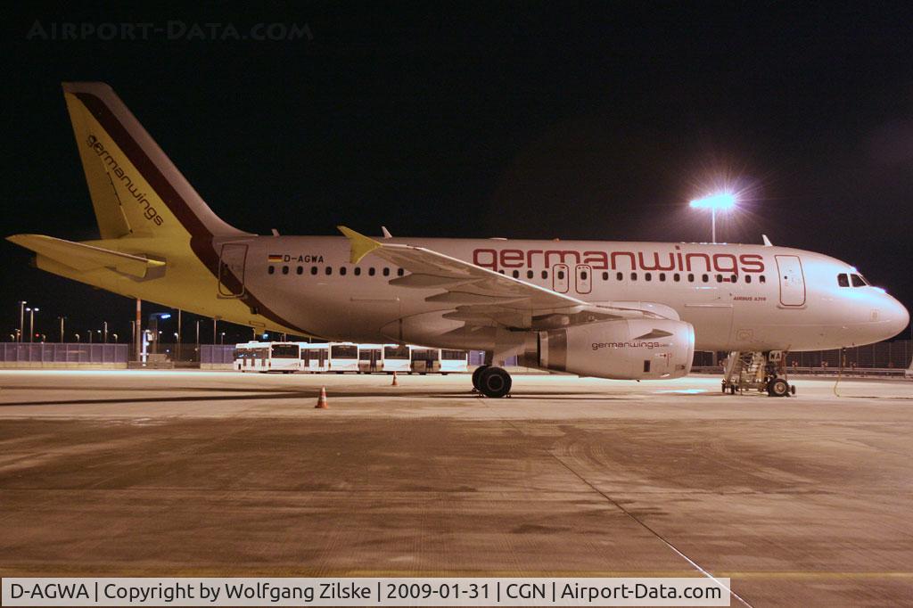 D-AGWA, 2006 Airbus A319-132 C/N 2813, visitor