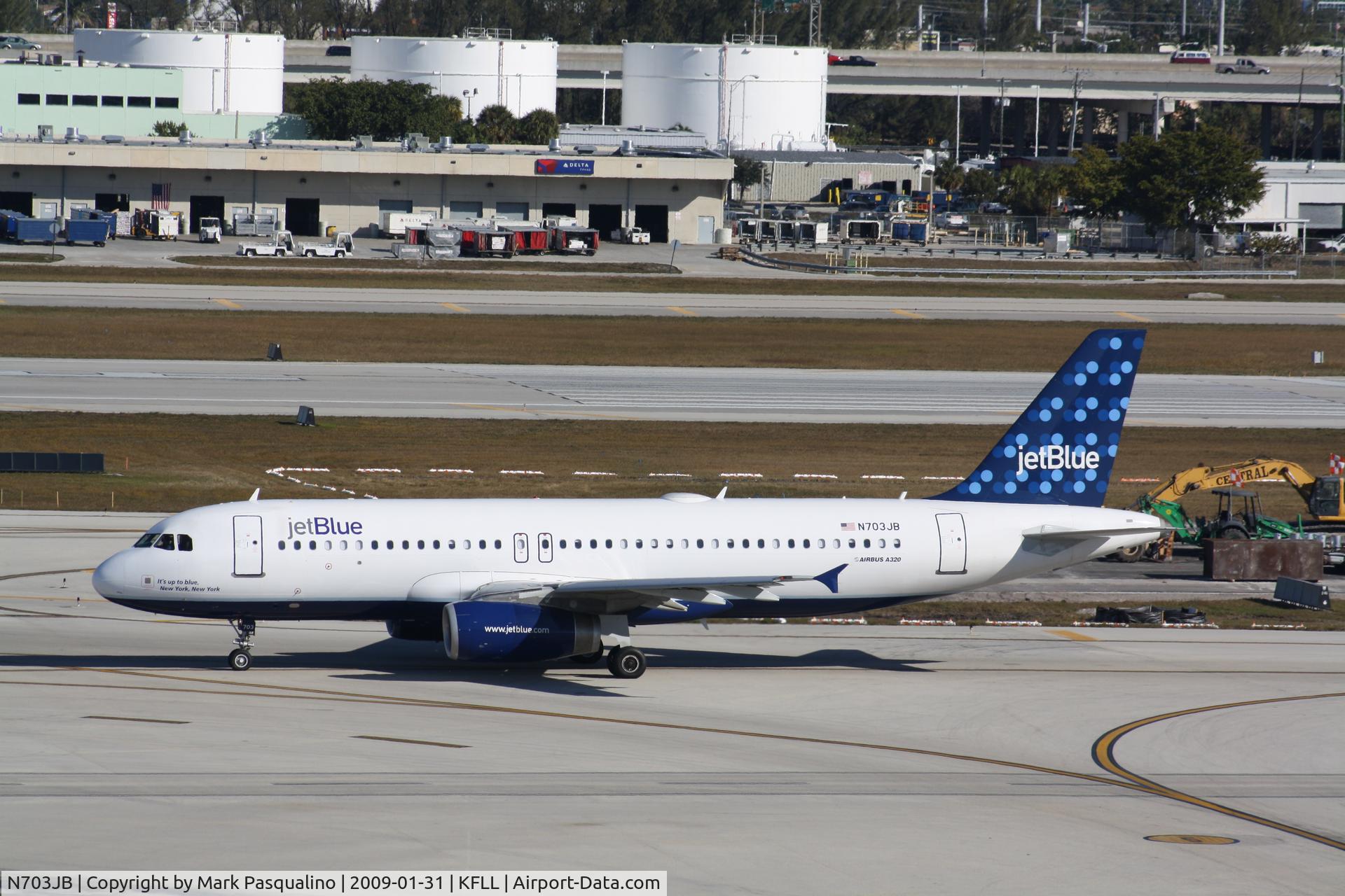 N703JB, 2008 Airbus A320-232 C/N 3381, Airbus A320