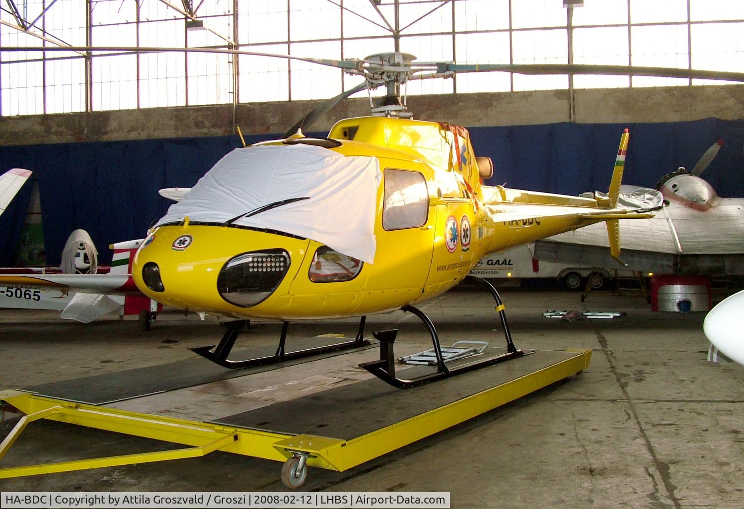 HA-BDC, 1994 Aerospatiale AS-350B Ecureuil C/N 1715, Budaörs-Airport / Hungary - LHBS / Hangar