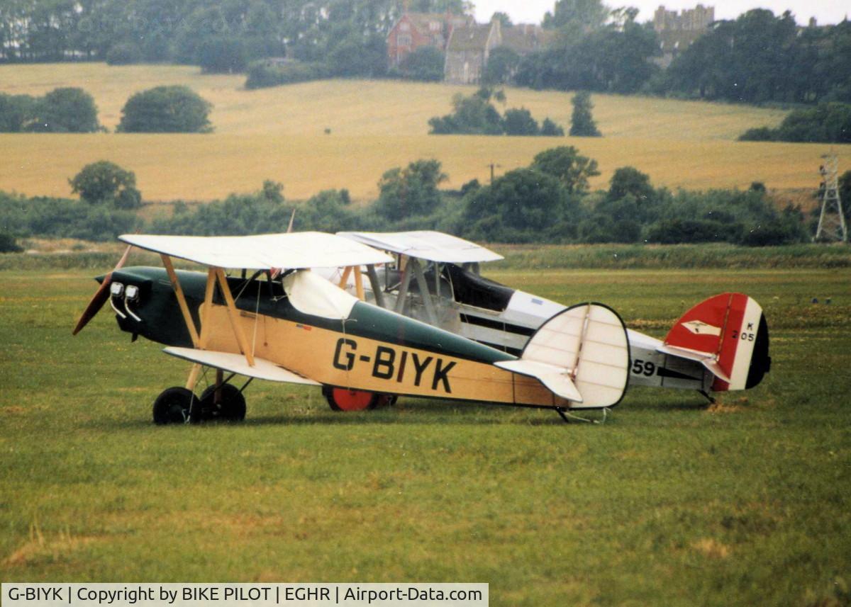 G-BIYK, 1984 Isaacs Fury II C/N PFA 011-10418, GOODWOOD AIRSHOW 1986