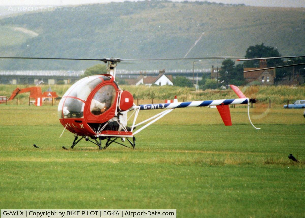 G-AYLX, 1970 Hughes 269C C/N 900041, SHOREHAM 1986