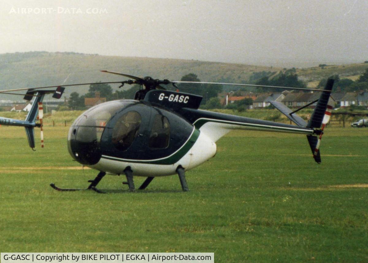 G-GASC, 1970 Hughes 369HS C/N 1100270S, SHOREHAM 1986