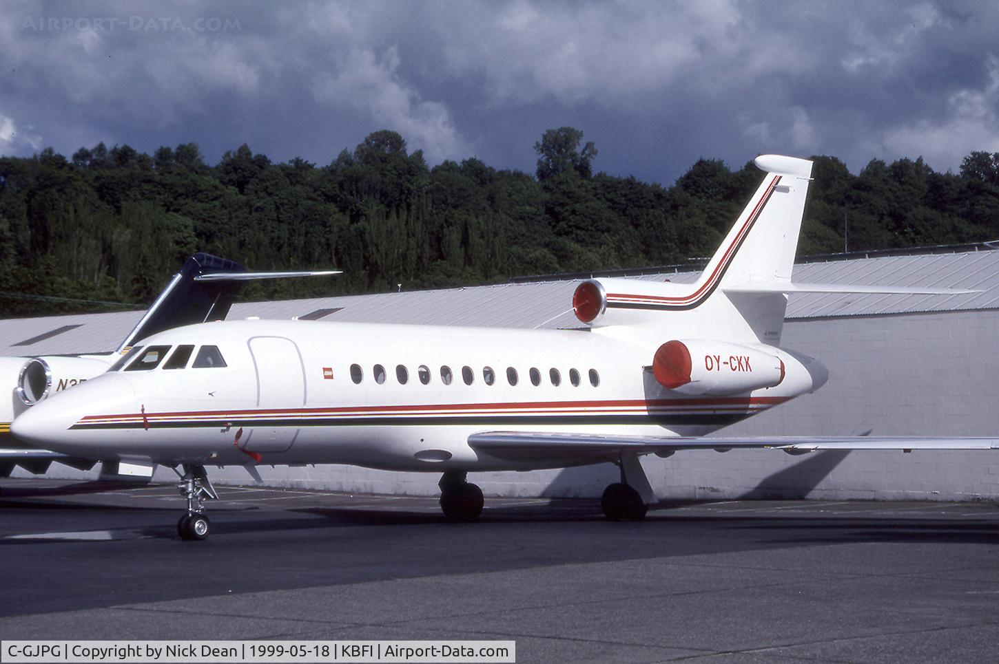 C-GJPG, 1992 Dassault Falcon 900B C/N 110, Seen here as OY-CKK of LEGO this airframe is currently registered C-GJPG as posted