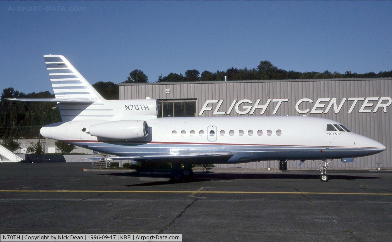 N70TH, 1992 Dassault Falcon 900B C/N 117, KBFI