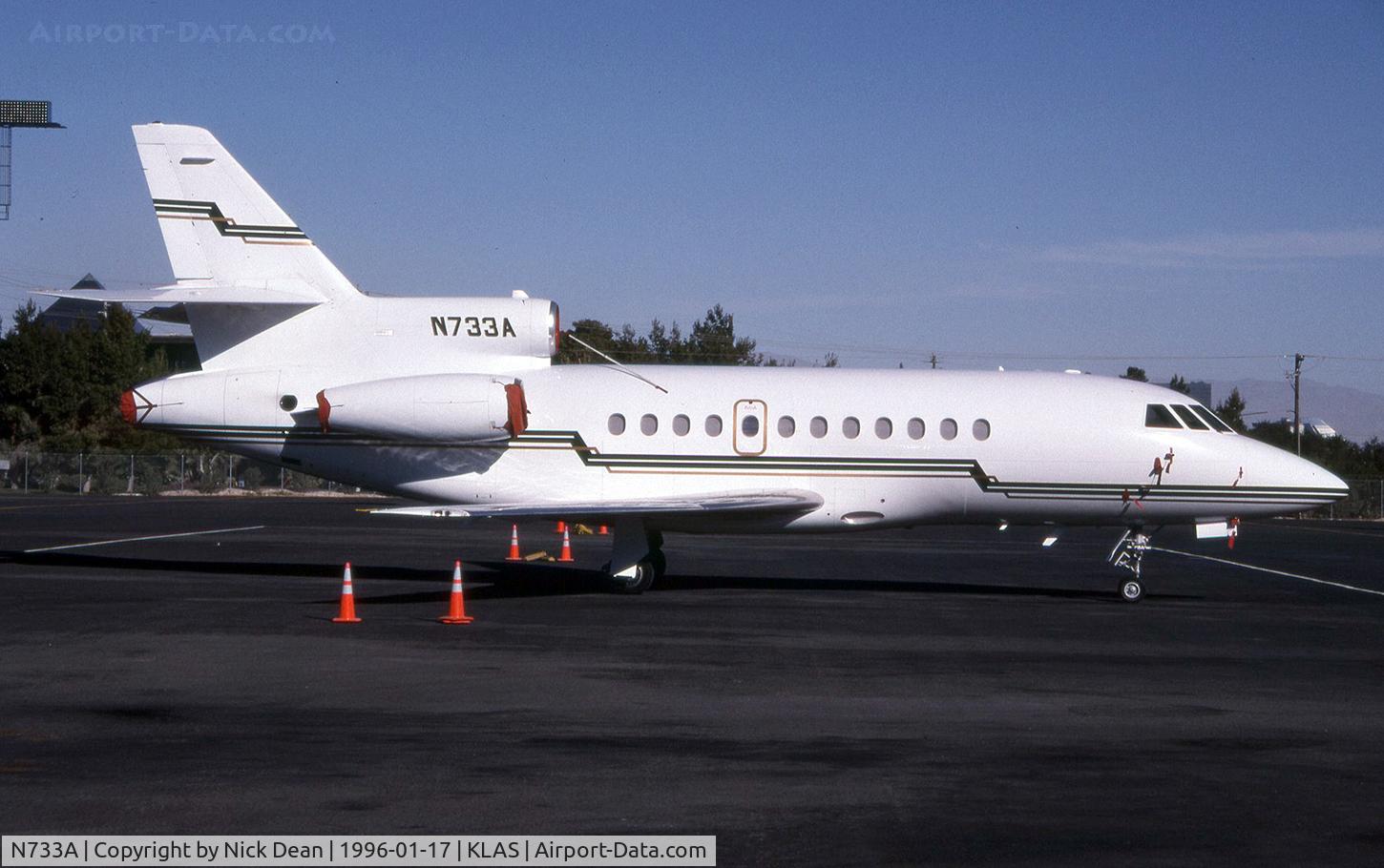 N733A, 1994 Dassault Falcon 900B C/N 126, KLAS
