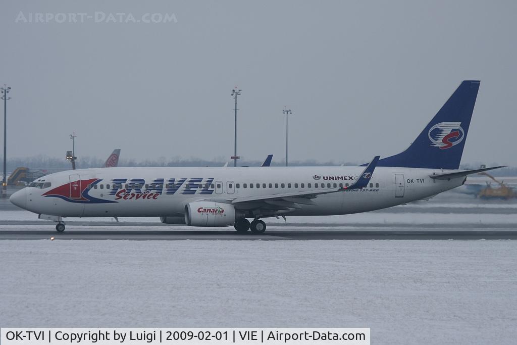 OK-TVI, 2004 Boeing 737-86Q C/N 30294, Travel Service